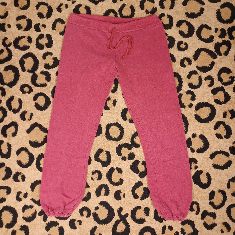 Vintage 70s Low Rise Drawstring Jogger Sweatpants, S/M - Picture 2 of 7